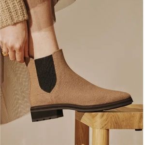 Brand New Out of Box, Women’s Rothy’s Utility Boot, Color Bourbon from 2022.